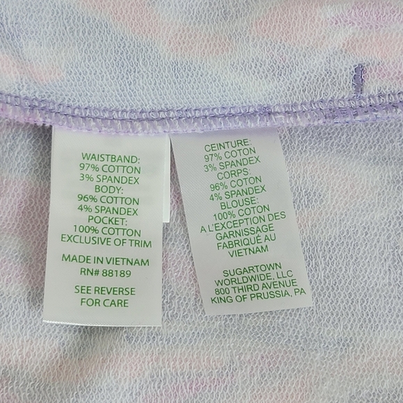 Lilly Pulitzer Amethyst One Too Many 4" Yasmin Knit Terry Shorts Sz M NEW - Picture 12 of 13